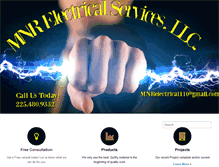 Tablet Screenshot of mnrelectrical.com